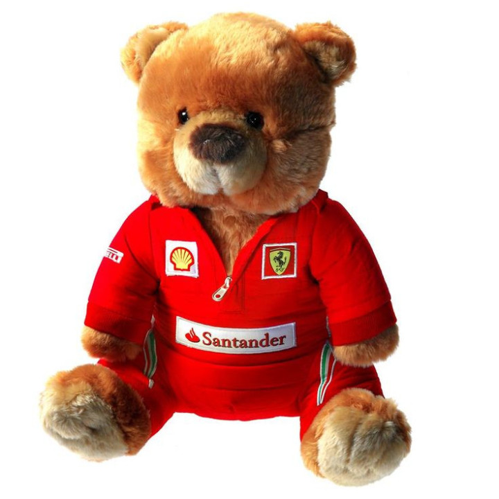 Racer teddy bear