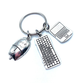 nerdy keychain