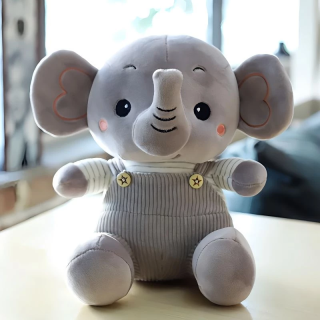 Elephant Plush Toy Cute Baby Elephant Doll