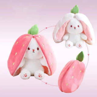 strawberry rabbit Plush toy